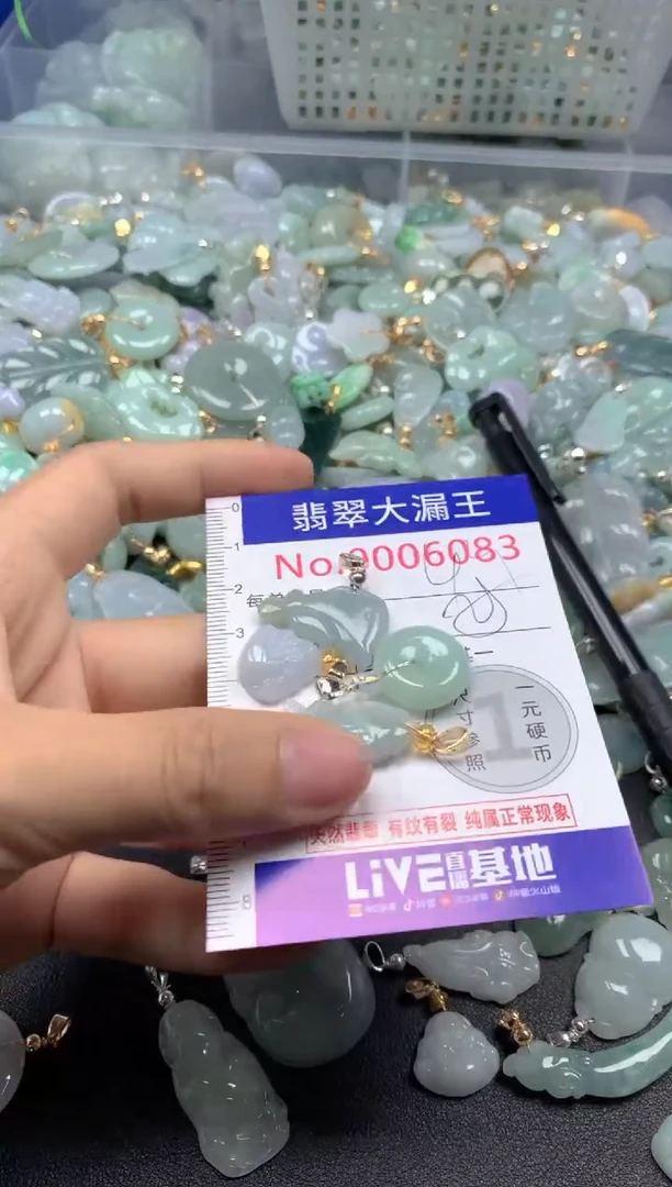 颈饰未镶嵌翡翠6083