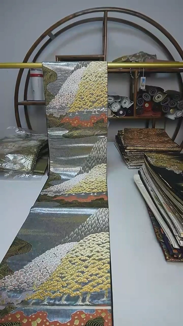 织绣93西阵织六通风景