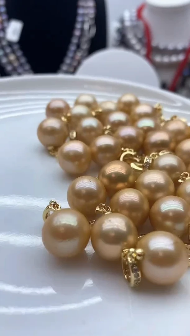 【闪购商品】淡水珍珠颈饰钛钢16