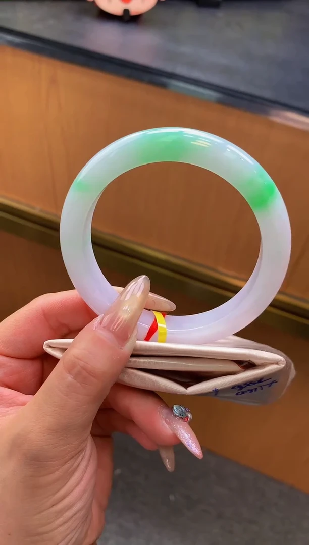 未镶嵌手镯翡翠-F86-正圈59.7