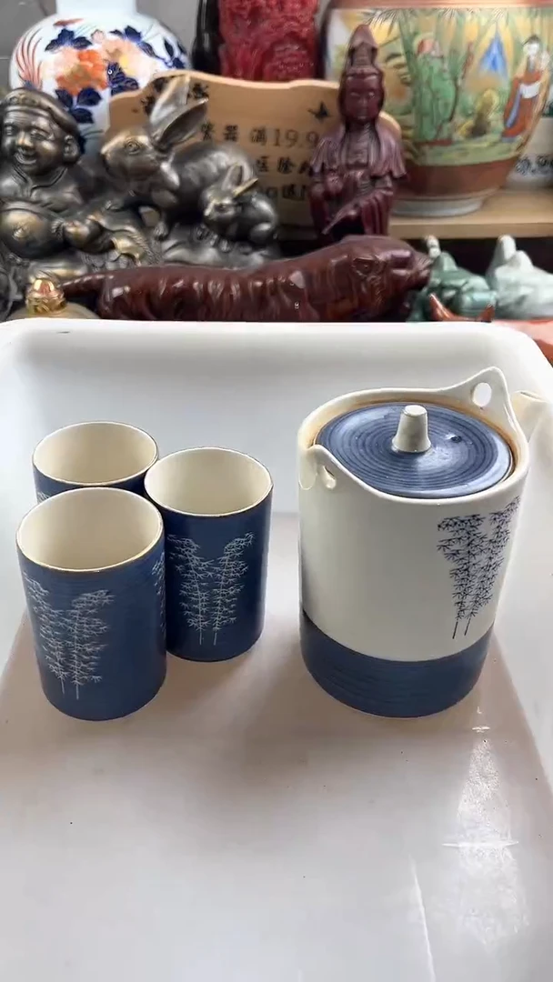 瓷片英歌瓷器满19.9包邮