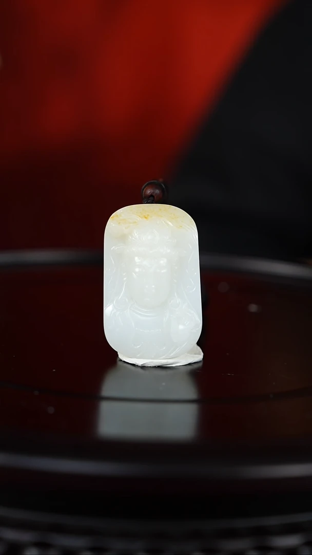 和田玉未镶嵌挂件（大雄）010