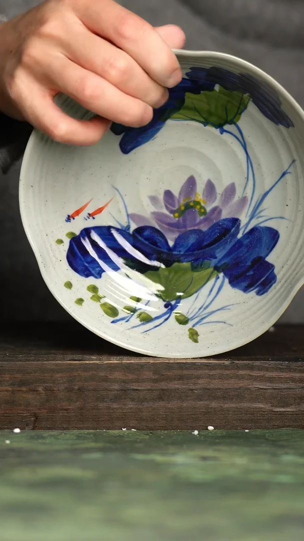 【闪购商品】杯青诗手工手绘瓷器