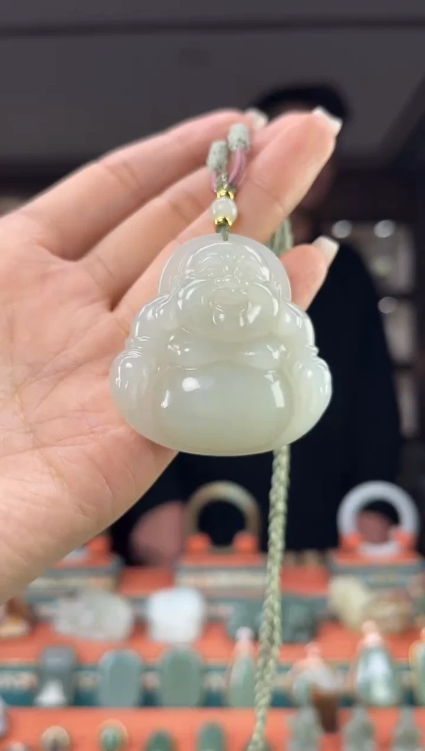 颈饰未镶嵌和田玉佩佩45mm左右