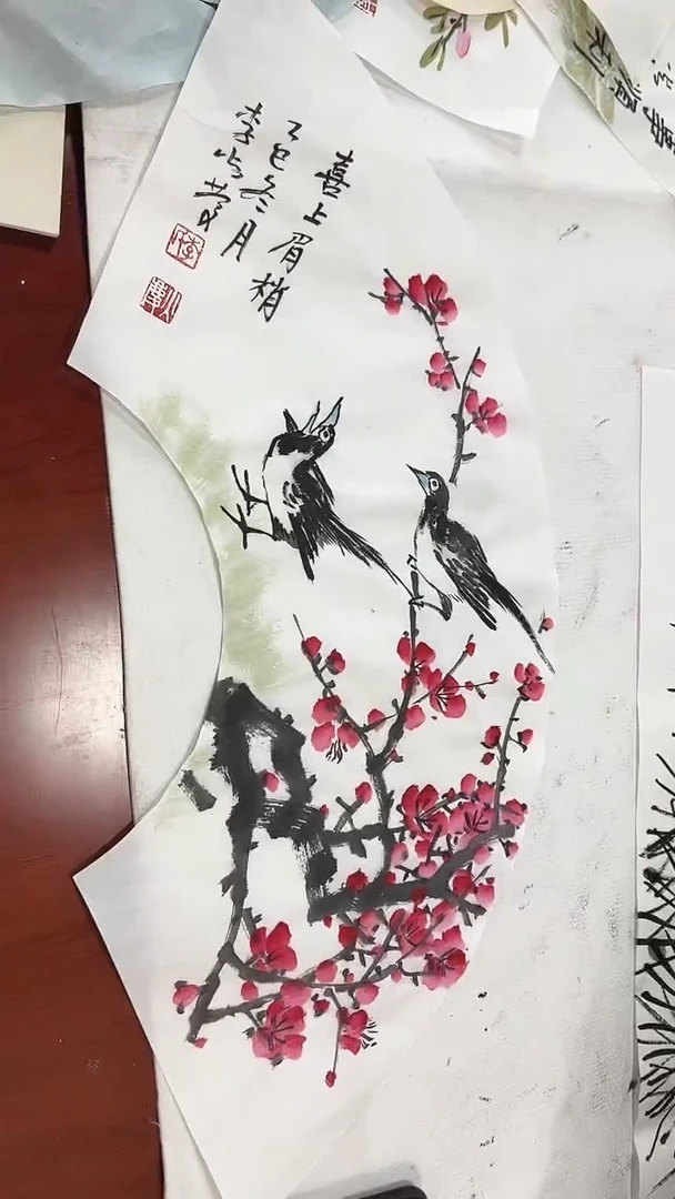 国画李火庆/国画/花鸟