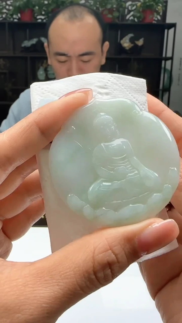 【闪购商品】翡翠颈饰未镶嵌天然翡翠A货吊坠