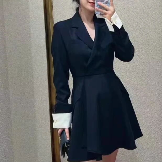 全新未使用 MaxMara 羊毛衬衫连衣裙/42码