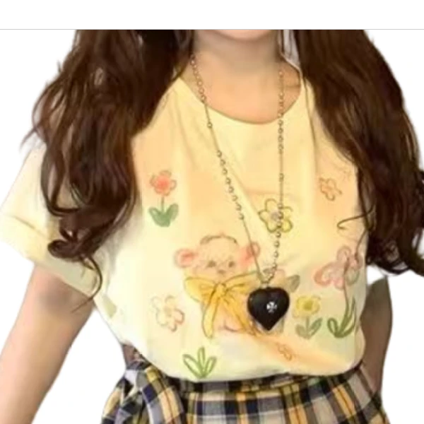 猪猪头家小羊半袖