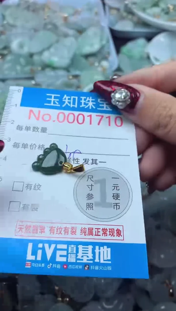 颈饰未镶嵌翡翠1710