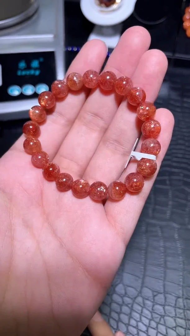 【闪购商品】日光石手链未镶嵌金太阳单圈A9（多样性发其一）