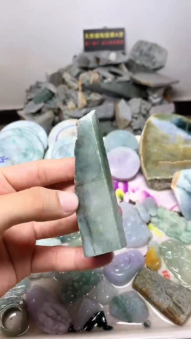 裸石翡翠天然缅甸翡翠A货40