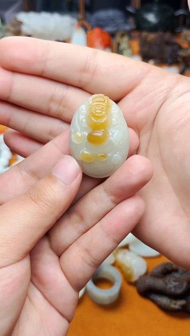 【闪购商品】和田玉颈饰未镶嵌财神