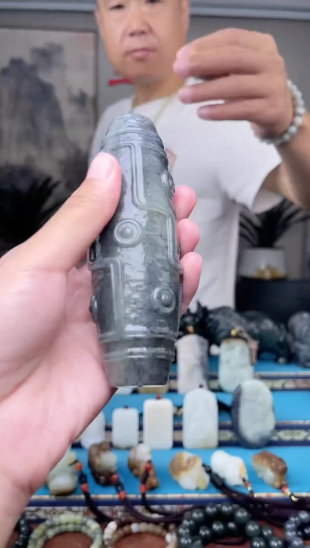 和田玉未镶嵌挂件1