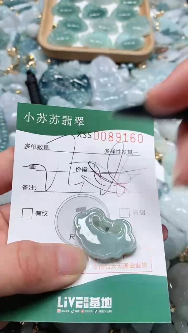 【闪购商品】翡翠颈饰未镶嵌闪购商品0089160