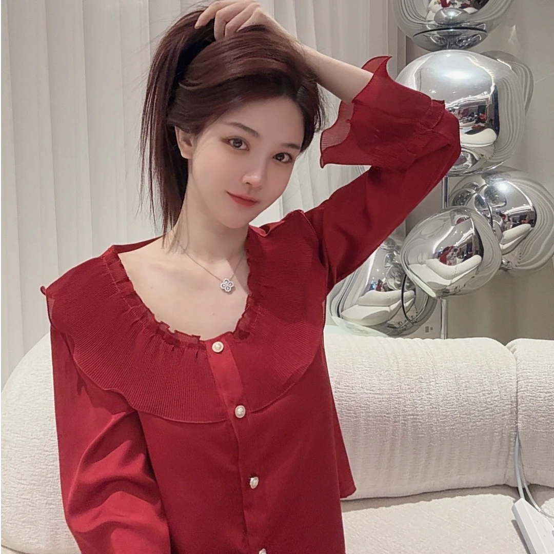 SIEOYJIEA/私迹大榕家viki【新款公主日记】女款长袖时尚家居服睡衣