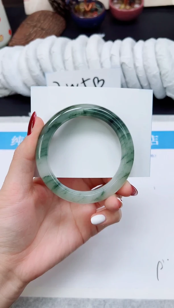 未镶嵌手镯石英质玉A272-55`56`57