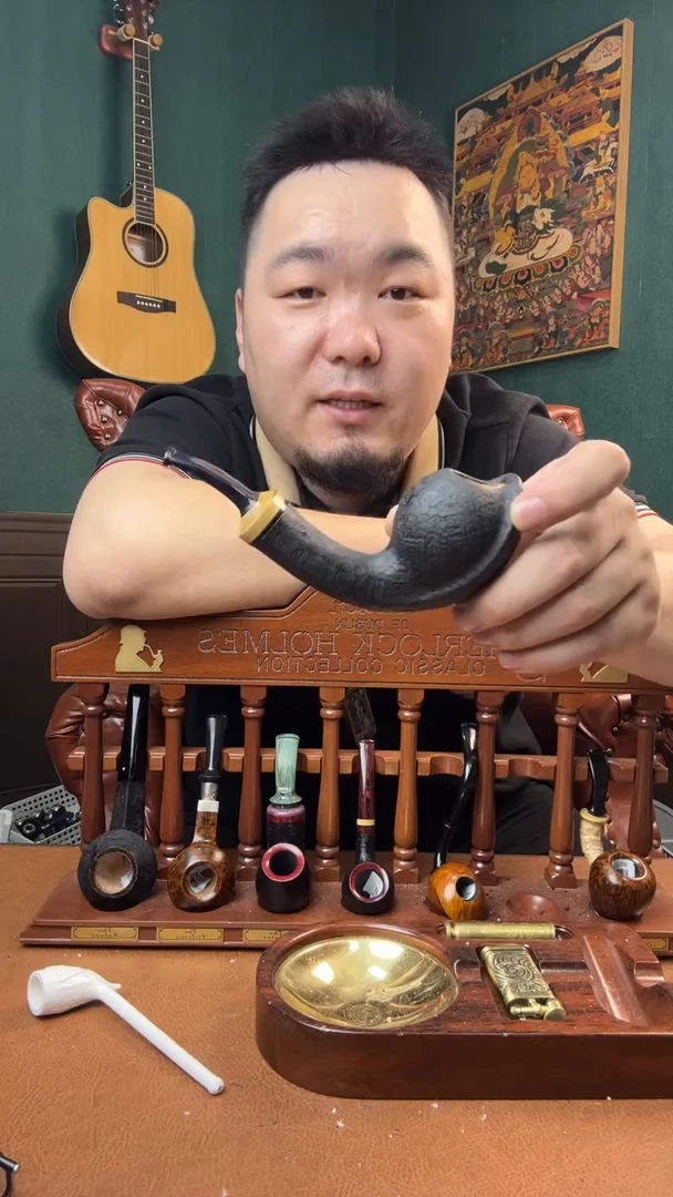 石楠木木雕款i*Y意大利进口石楠木烟斗