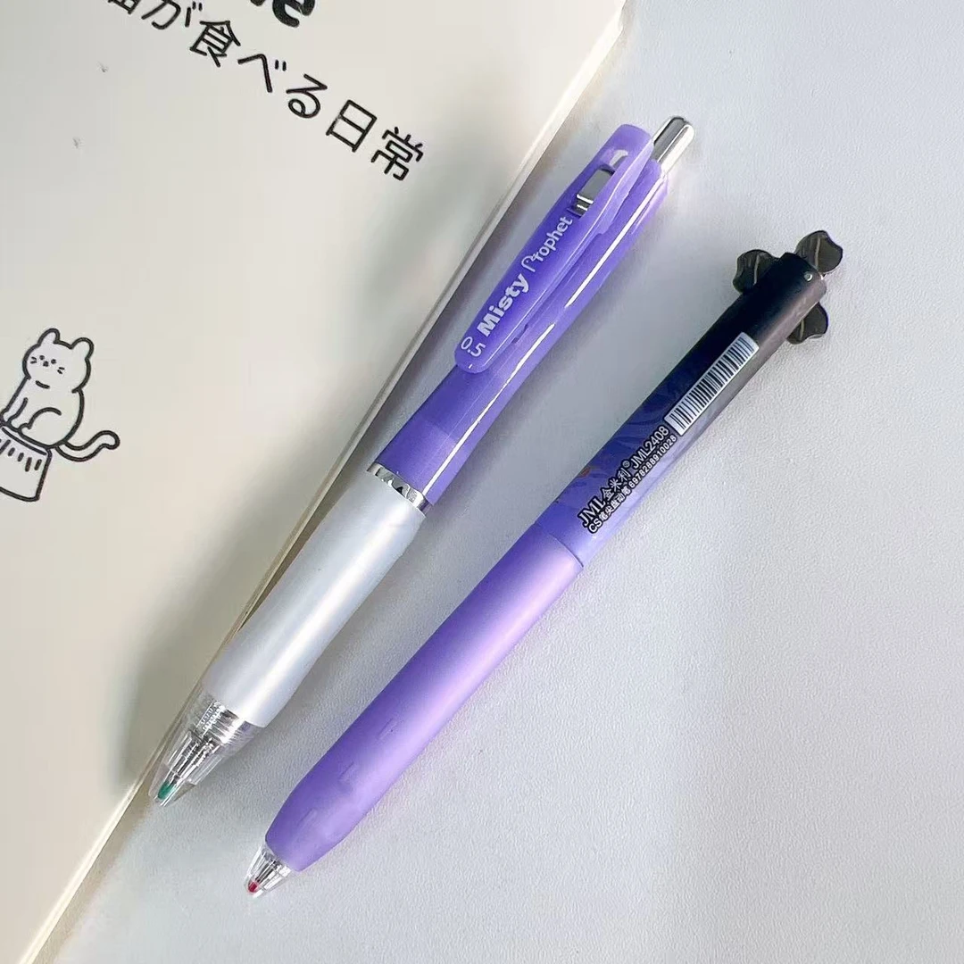 【黑墨-2支】笔D04紫杆鸭先知迷雾+金米利哪吒,掉封蜡不售后