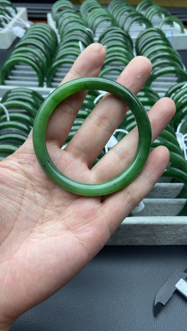 未镶嵌手镯和田玉（碧玉）38-61