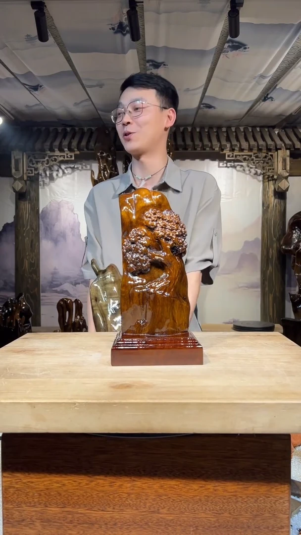 金丝楠金丝楠小叶桢楠摆件32-16-13