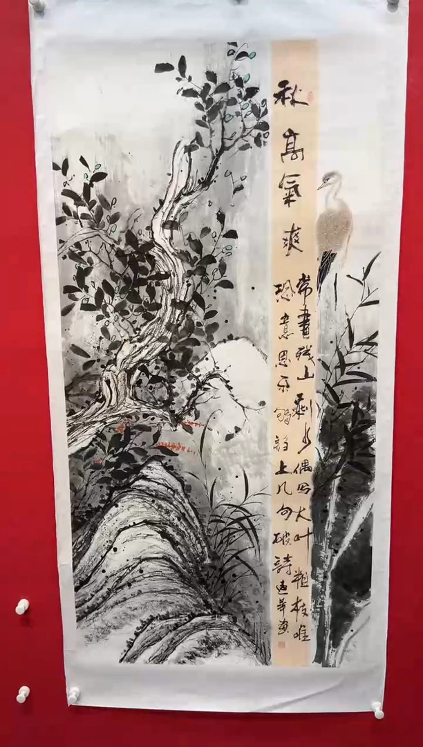 国画画家陆远华手绘国画