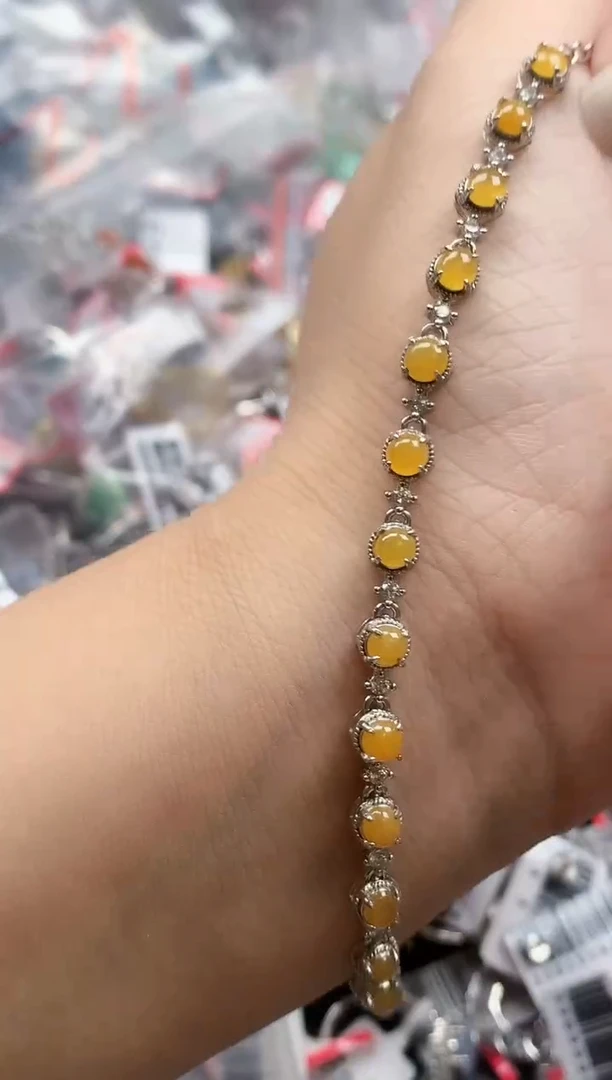 银S925镶嵌戒指翡翠天然A货缅甸翡翠