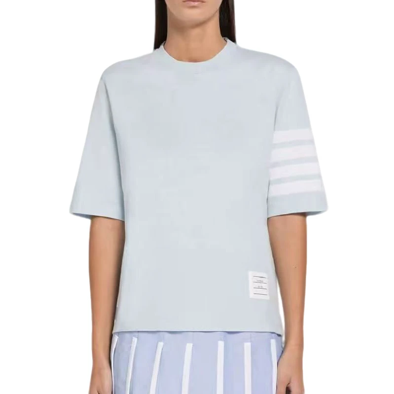 未使用 THOMBROWNE 圆领短袖T恤