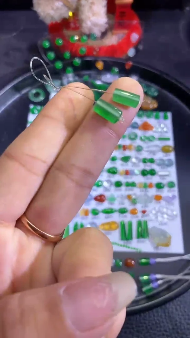 未镶嵌挂件翡翠珠子