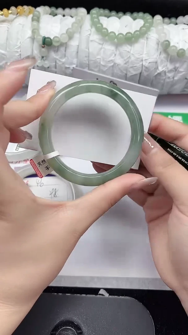 未镶嵌手镯石英质玉47-52/53