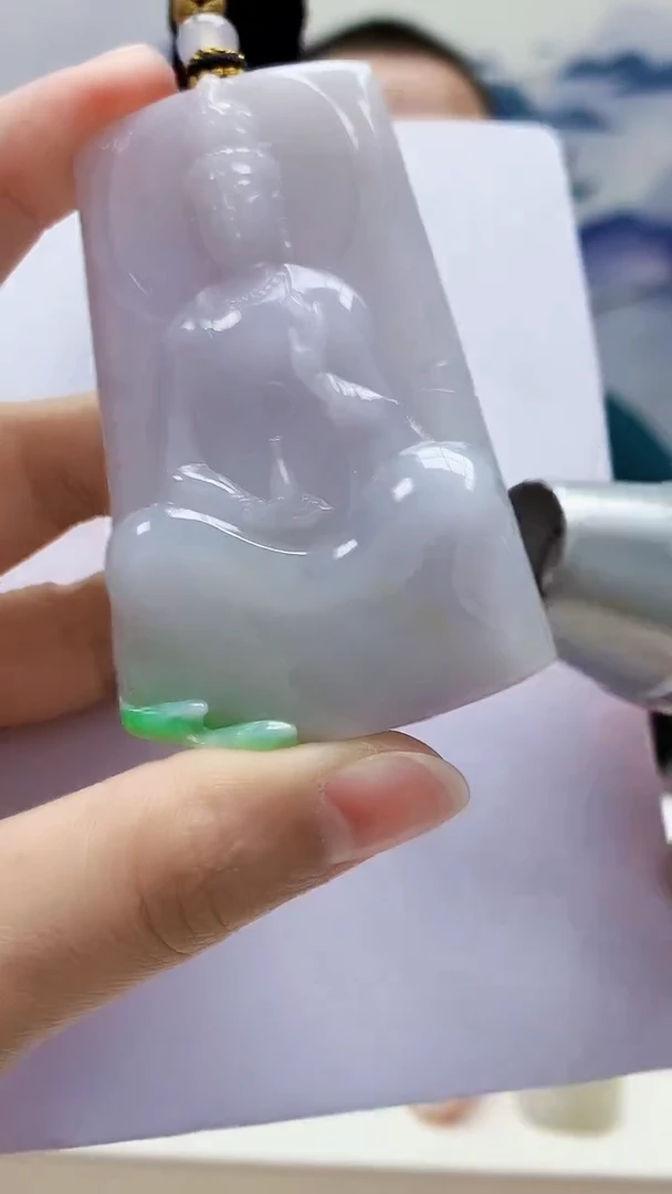 未镶嵌定制翡翠5167lr-毛货挂件62