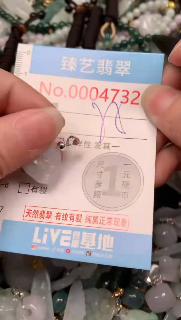 吊坠(不含链)未镶嵌翡翠4732