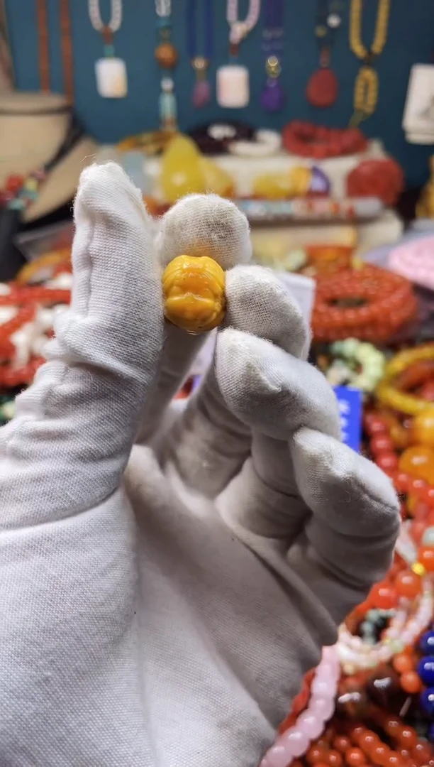 【闪购商品】石英质玉（黄龙玉）.未镶嵌40894一图一物发货