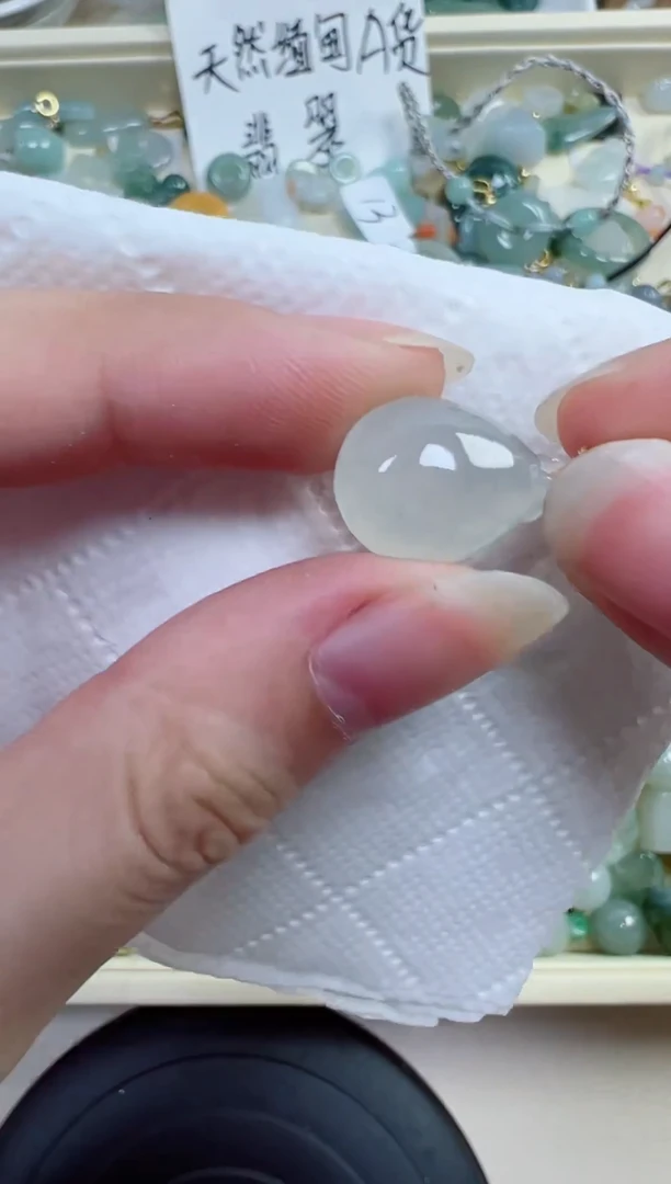 翡翠裸石110号链接，A货翡翠