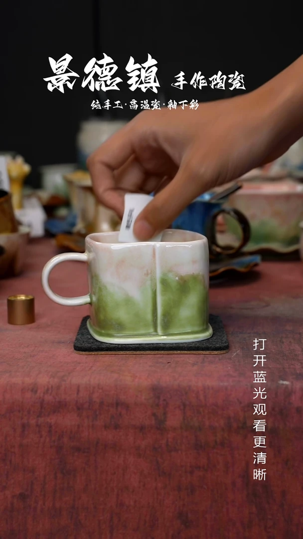 原创景德镇手工高温陶瓷510