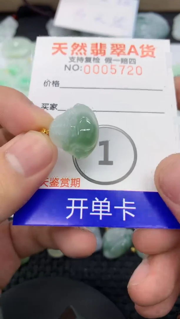 【闪购商品】翡翠颈饰18K金镶嵌11111111111