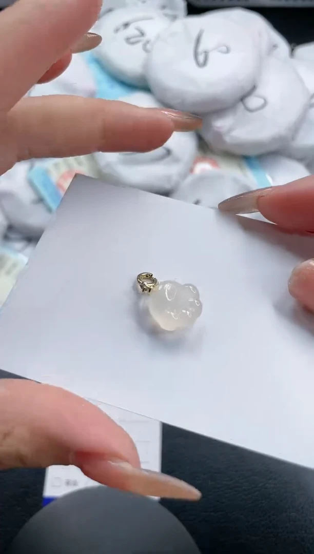【闪购商品】石英质玉颈饰未镶嵌 猫爪 多样性发货拍一发一