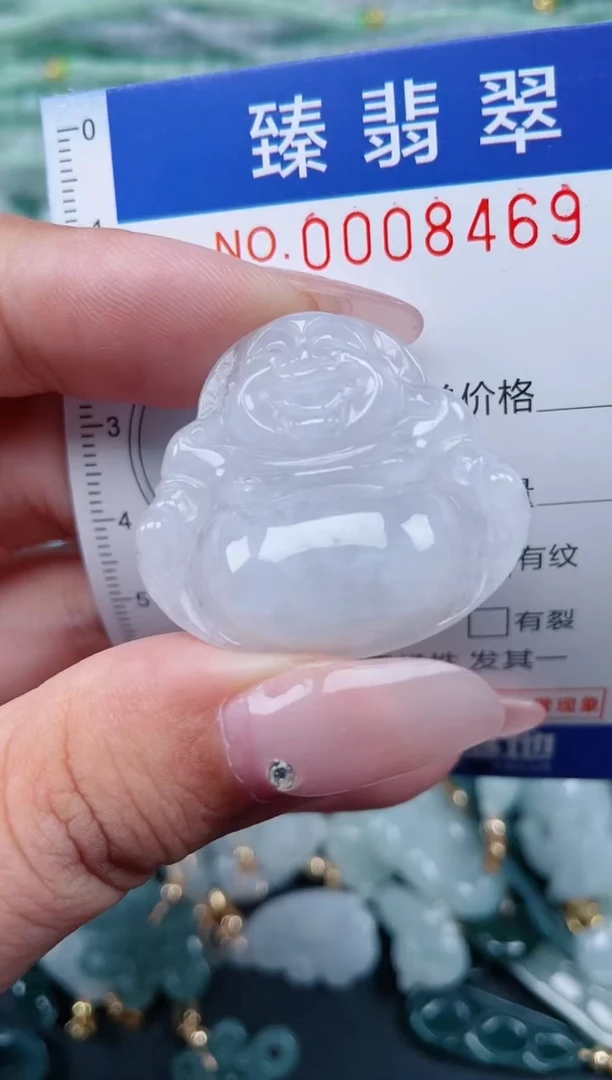 翡翠未镶嵌颈饰.0008469