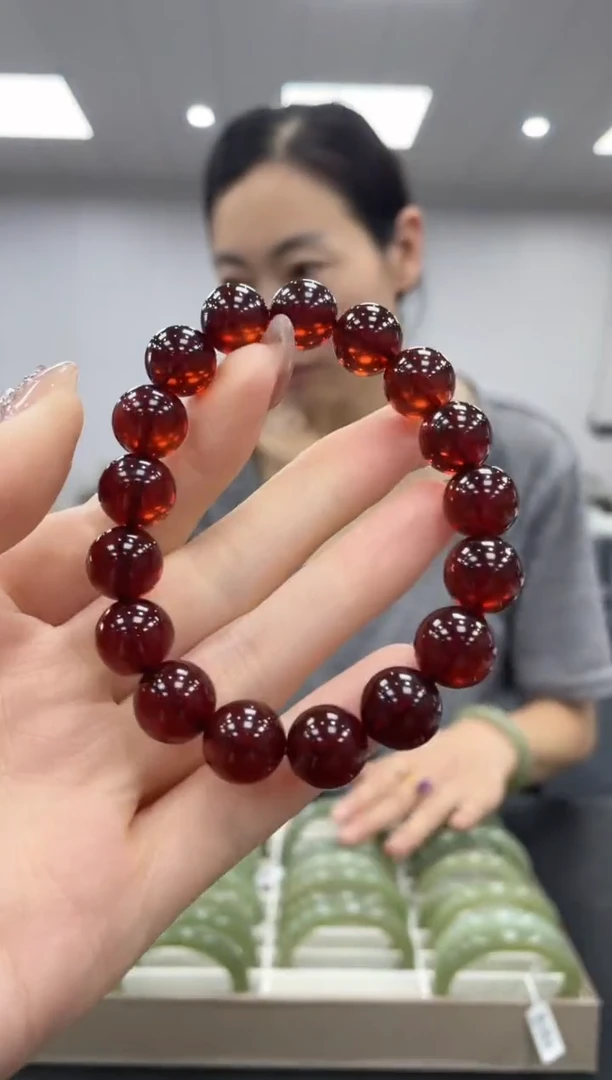 未镶嵌血珀手串多样性拍一发一单圈x