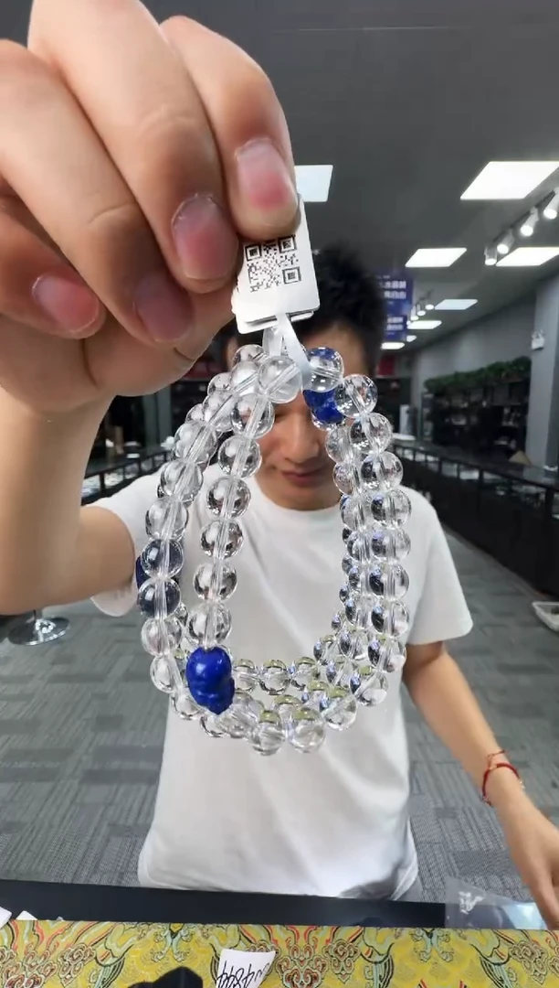 水晶手链未镶嵌7456CC 约7mm多样式发一件