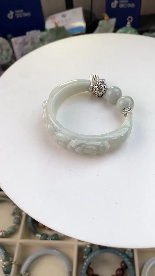 未镶嵌手链翡翠娜**样手工定制默认微瑕主播介绍为准