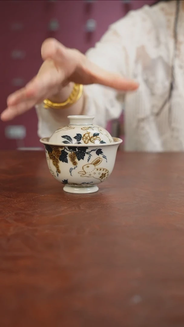 杯景德镇陶瓷杯碗柴烧多人V101