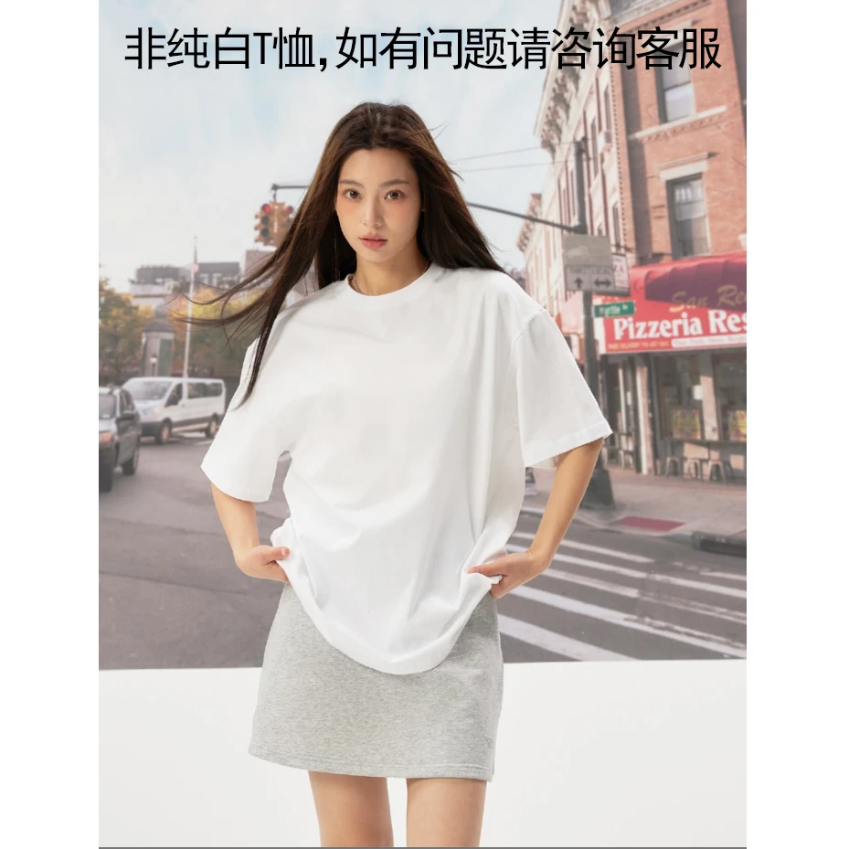 EDHARDY虎头印花小砖珠 女士纯棉虎头美式夏季潮流宽松插肩TX234