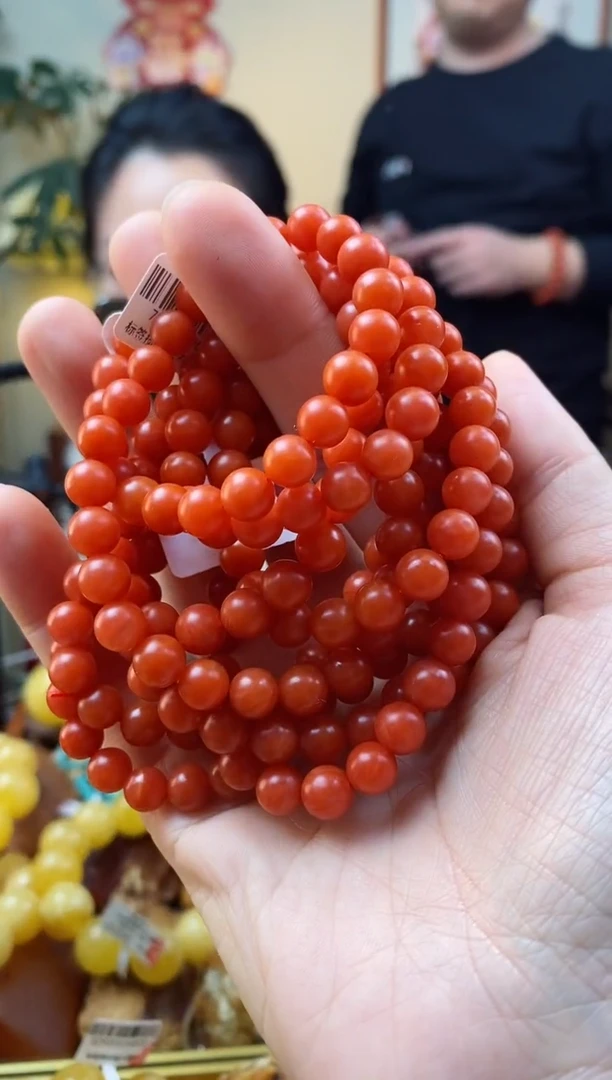 【闪购商品】南红玛瑙颈饰未镶嵌项链(多样性发其一）