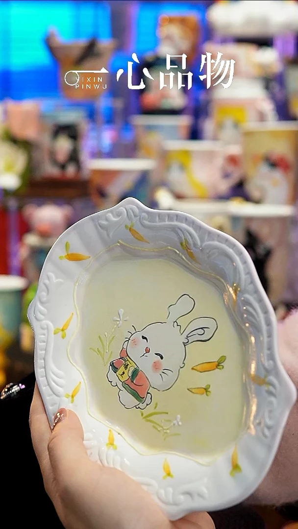 杯子瓷139-9景德镇手工手绘杯子摆件