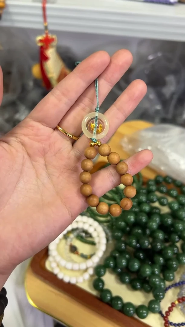 【闪购商品】檀香木手串/手链老檀香木转转款挂件[0740]