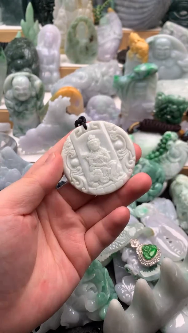 吊坠(不含链)未镶嵌翡翠1