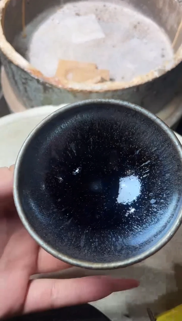 茶盏709  叶紫建盏叶紫建盏