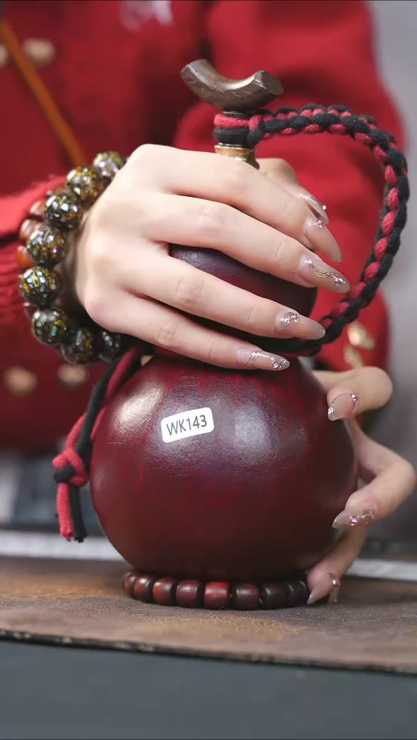 【闪购商品】WK143红色中容量酒葫芦随缘发