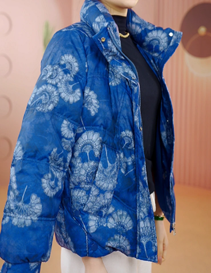 专柜精品 2025年冬新款羽绒服修身外套ZF-R022