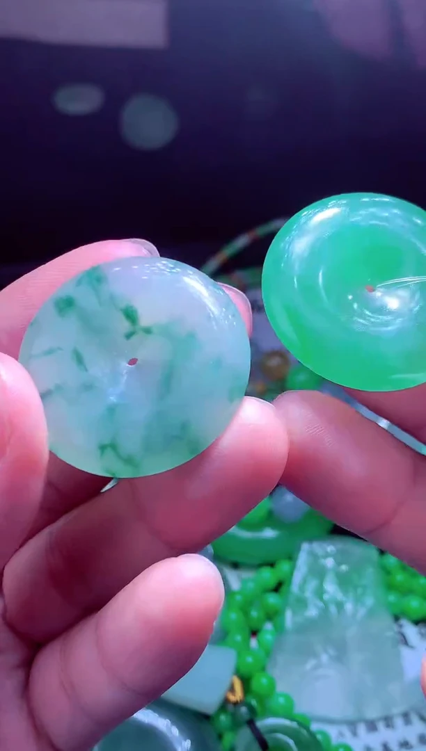 未镶嵌定制翡翠刘*#翡翠毛货定制